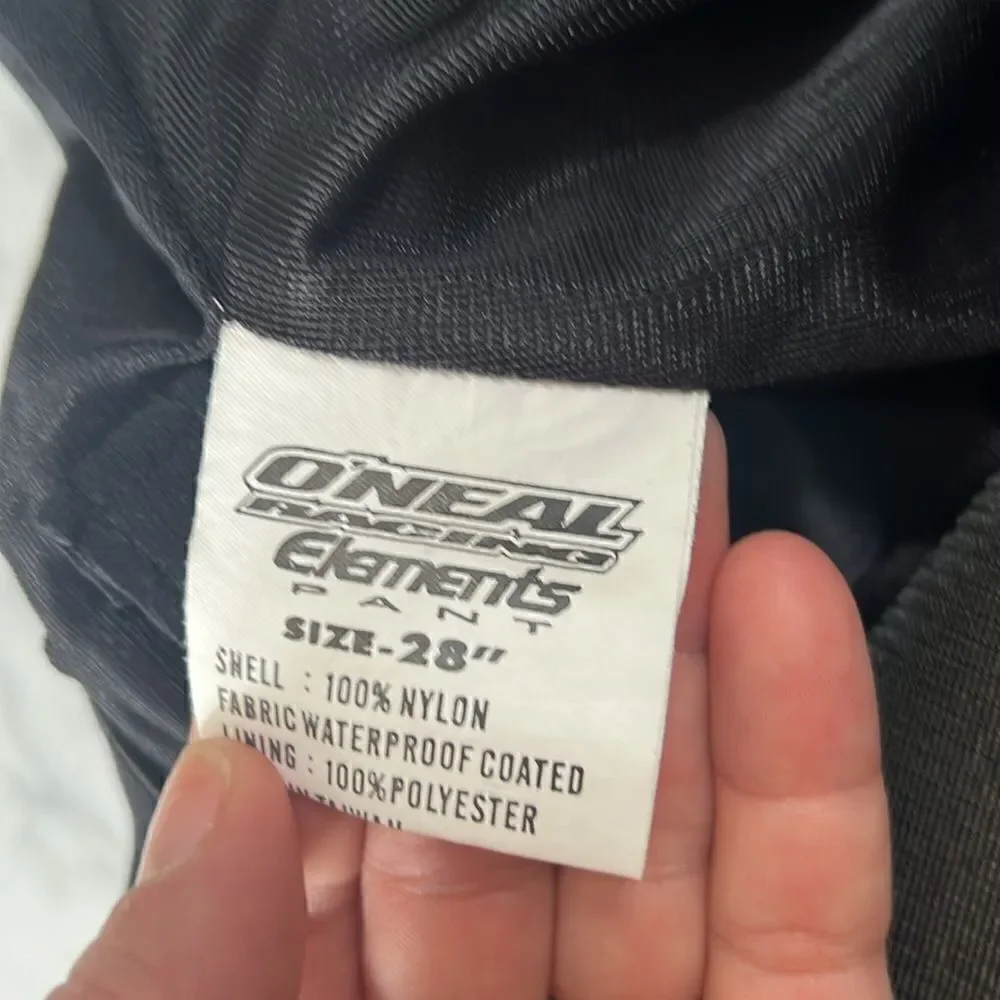 O’Neil Racing Motorcycle Element Pants Sz 28